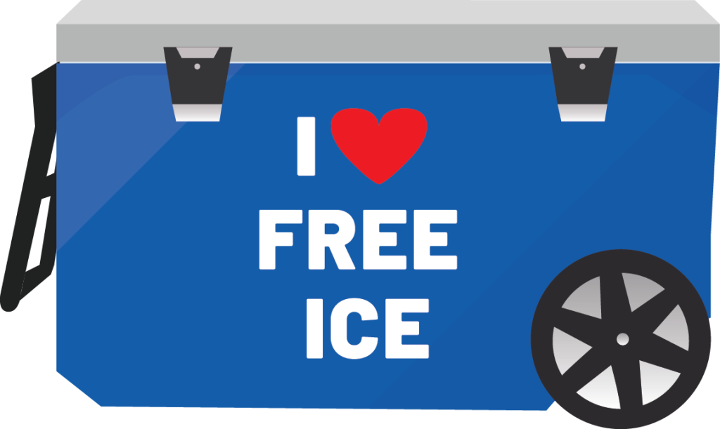 I heart Free Ice