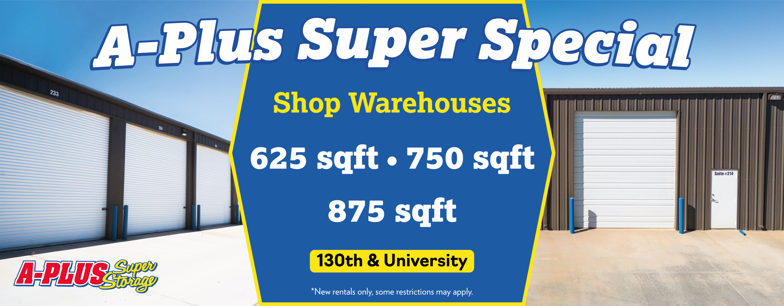 A Plus Super Special on small shops