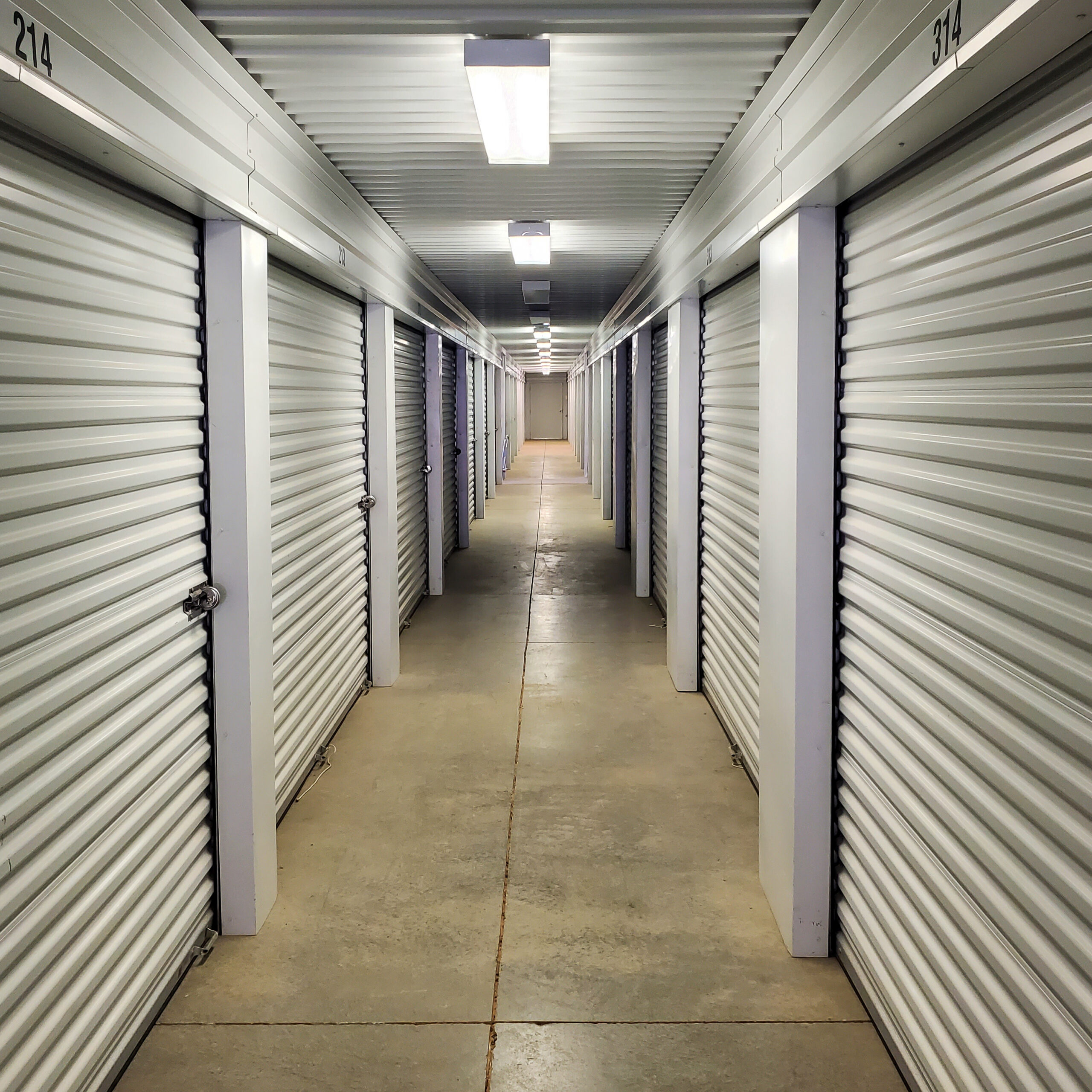 Interior Climate controlled and dust controlled storage at 120th & Indiana