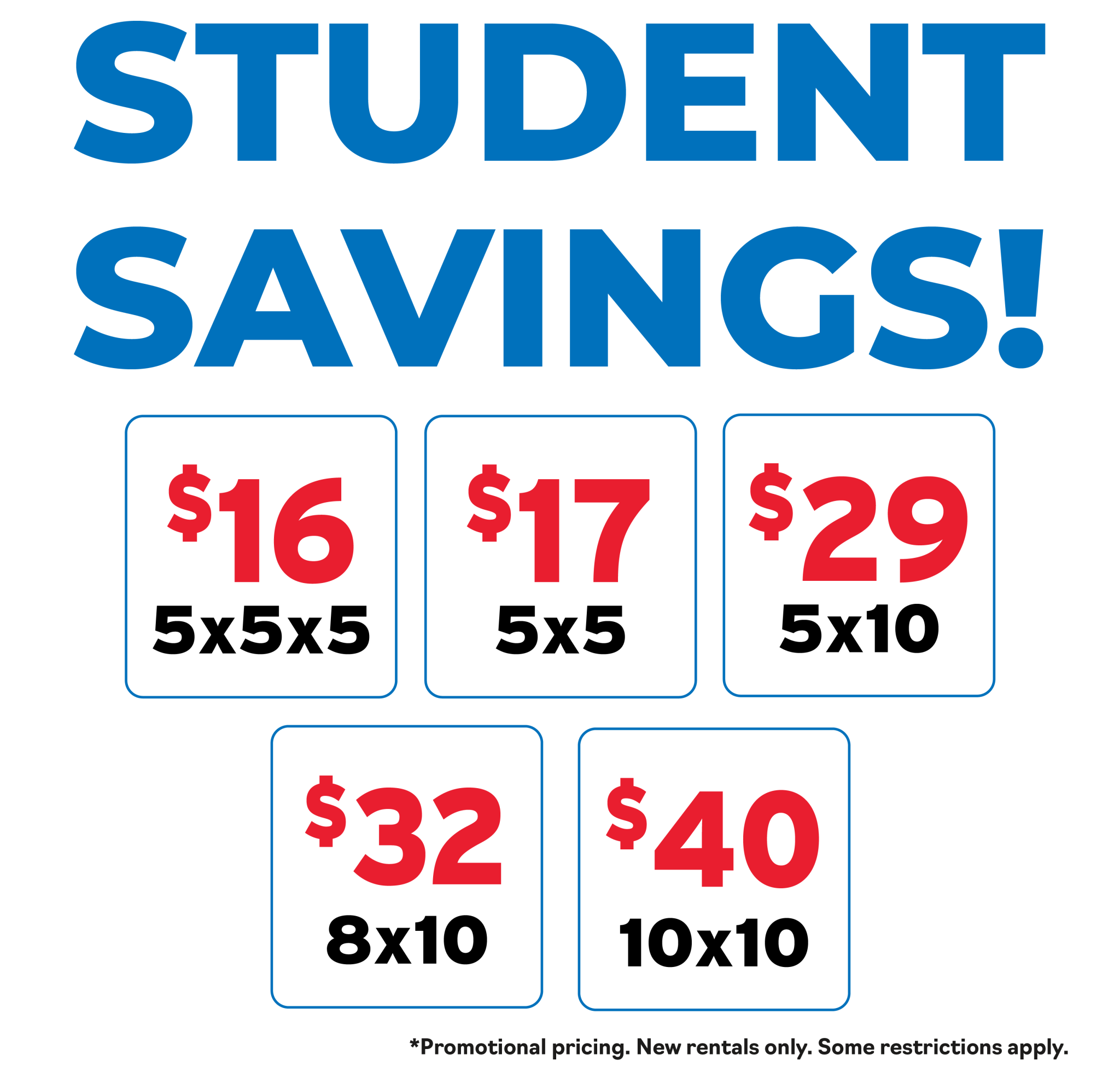Student Pricing